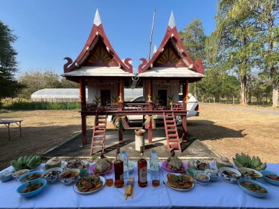 “สวัสดีปีใหม่ 2569 ทำบุญประจำปีศาลตา ศาลยาย” พารามิเตอร์รูปภาพ 1