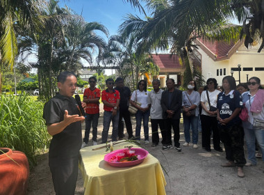 ให้การต้อนรับคณะศึกษาดูงานจากองค์การบริหารส่วนตำบลพลกรัง ... พารามิเตอร์รูปภาพ 5