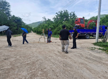ตรวจสอบแนวเขตที่ดินเพื่อจัดทำโครงการขุดเจาะน้ำบาดาลเพื่ออุปโภคบริโภคขนาดใหญ่บ้านหุบกะพง ... พารามิเตอร์รูปภาพ 1