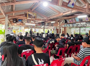 งานเผยแพร่ประชาสัมพันธ์ ให้การต้อนรับคณะศึกษาดูงานจำนวน 2 ... พารามิเตอร์รูปภาพ 3